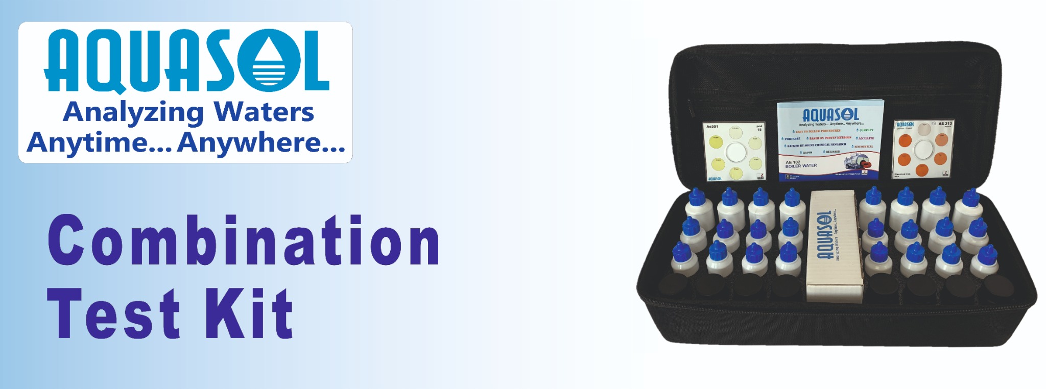 Aquasol combination water test kits